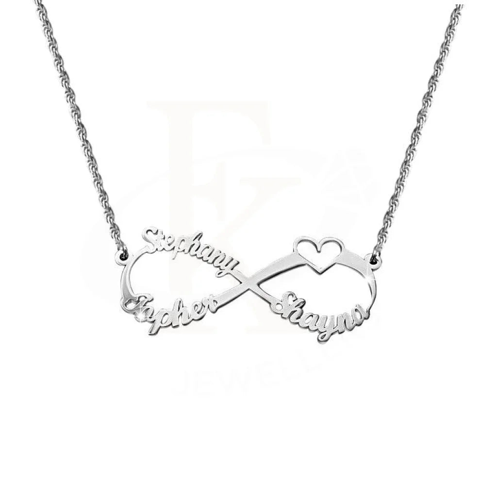 Silver 925 Infinity Name Necklace - Fkjnkl1933 Type 1 Necklaces