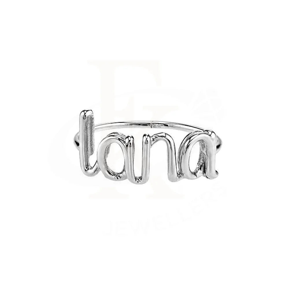 Silver 925 Name Ring - Fkjrn2059 Rings