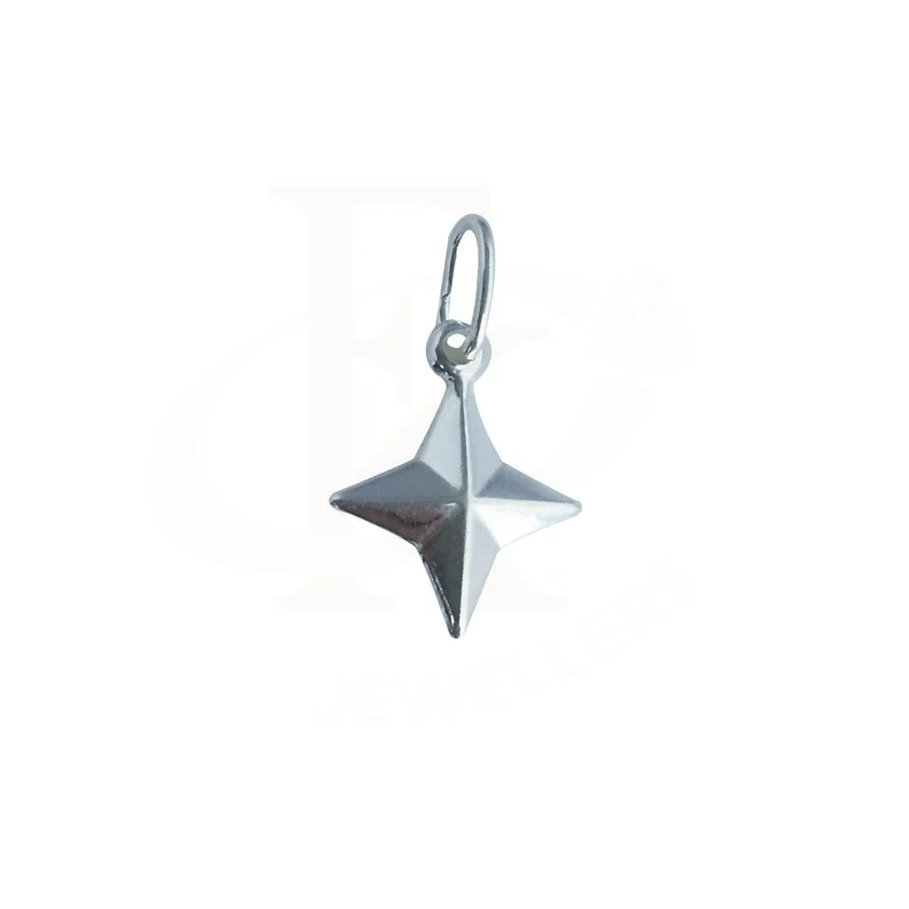 Silver 925 Ninja Star Pendant - Fkjpnd1865 Pendants