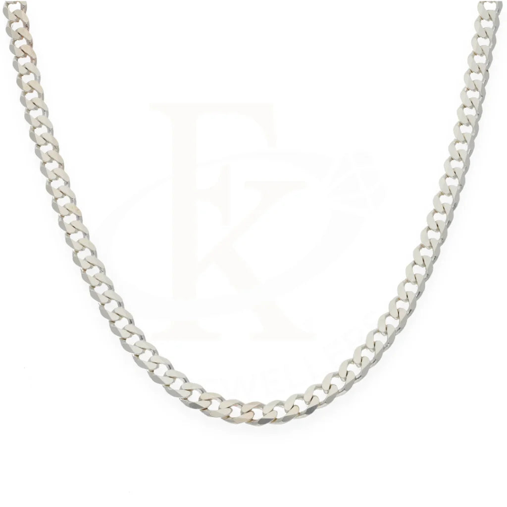 Sterling Silver 925 18 Inches Curb Chain - Fkjcnsl8143 Chains