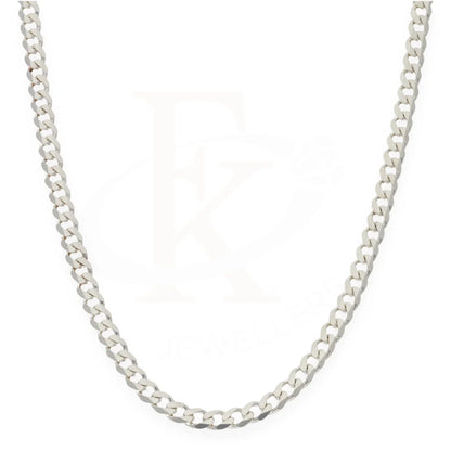 Sterling Silver 925 19.5 Inches Curb Chain - Fkjcnsl8136 Chains