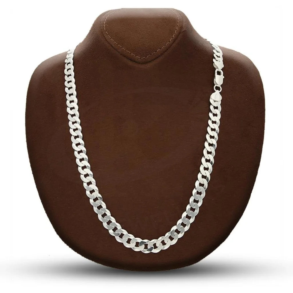 Sterling Silver 925 22 Inches Curb Chain FKJCNSL2433
