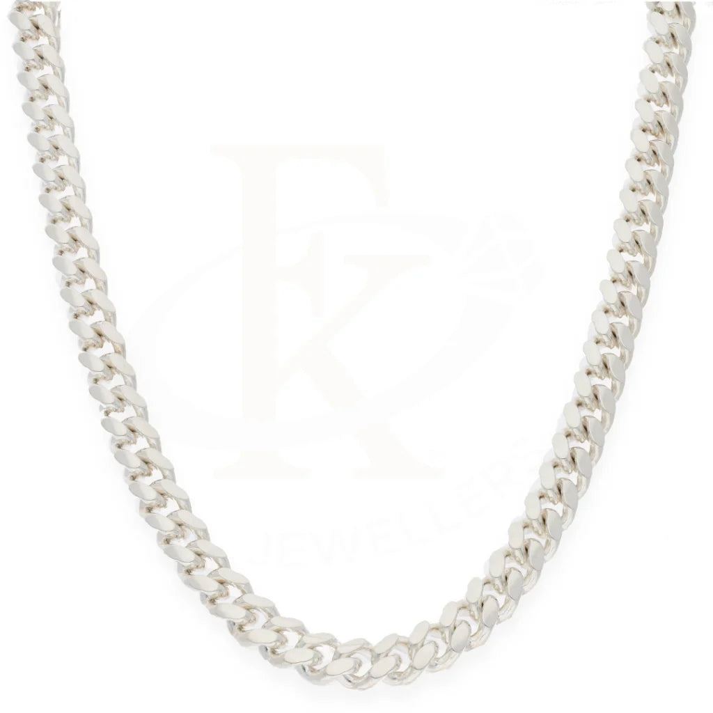 Sterling Silver 925 21 Inches Curb Chain - Fkjcnsl8123 Chains