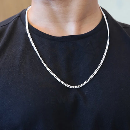 22 Length Chain Classic Sterling Silver 925 22 Inches Curb Chain - FKJCNSL8133 – FK ...