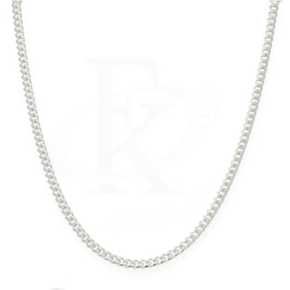 Sterling Silver 925 21 Inches Curb Chain - Fkjcnsl8133 Chains