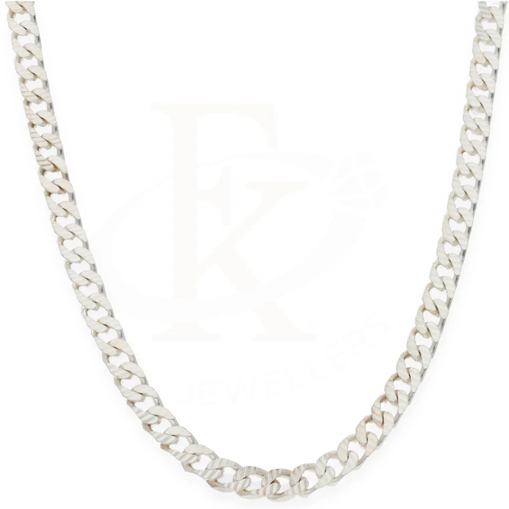 Sterling Silver 925 23 Inches Curb Chain - Fkjcnsl8127 Chains