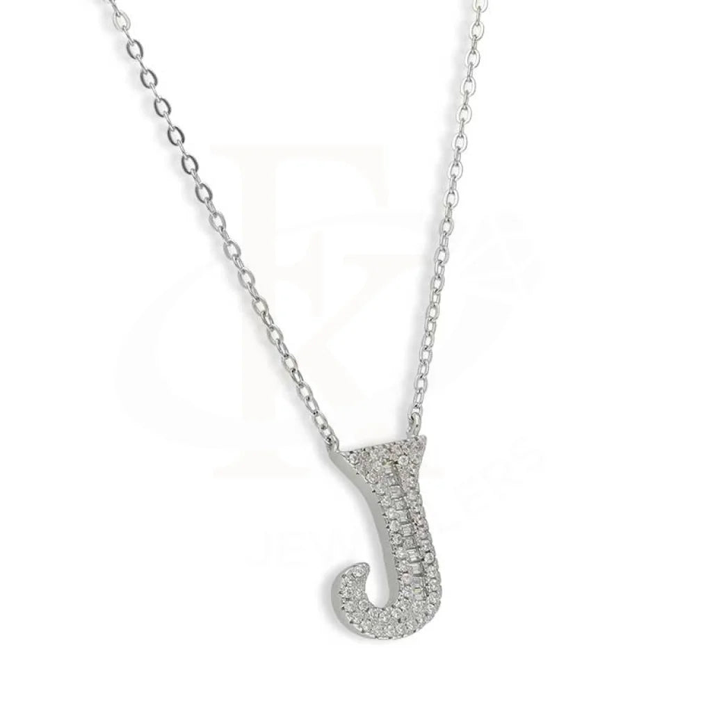 Sterling Silver 925 Alphabet Necklace - Fkjnklsl2946 Necklaces