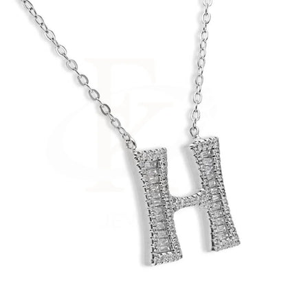 Sterling Silver 925 Alphabet Necklace - Fkjnklsl2946 Necklaces