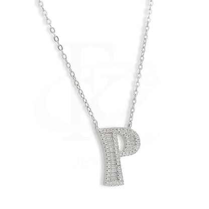 Sterling Silver 925 Alphabet Necklace - Fkjnklsl2946 Necklaces