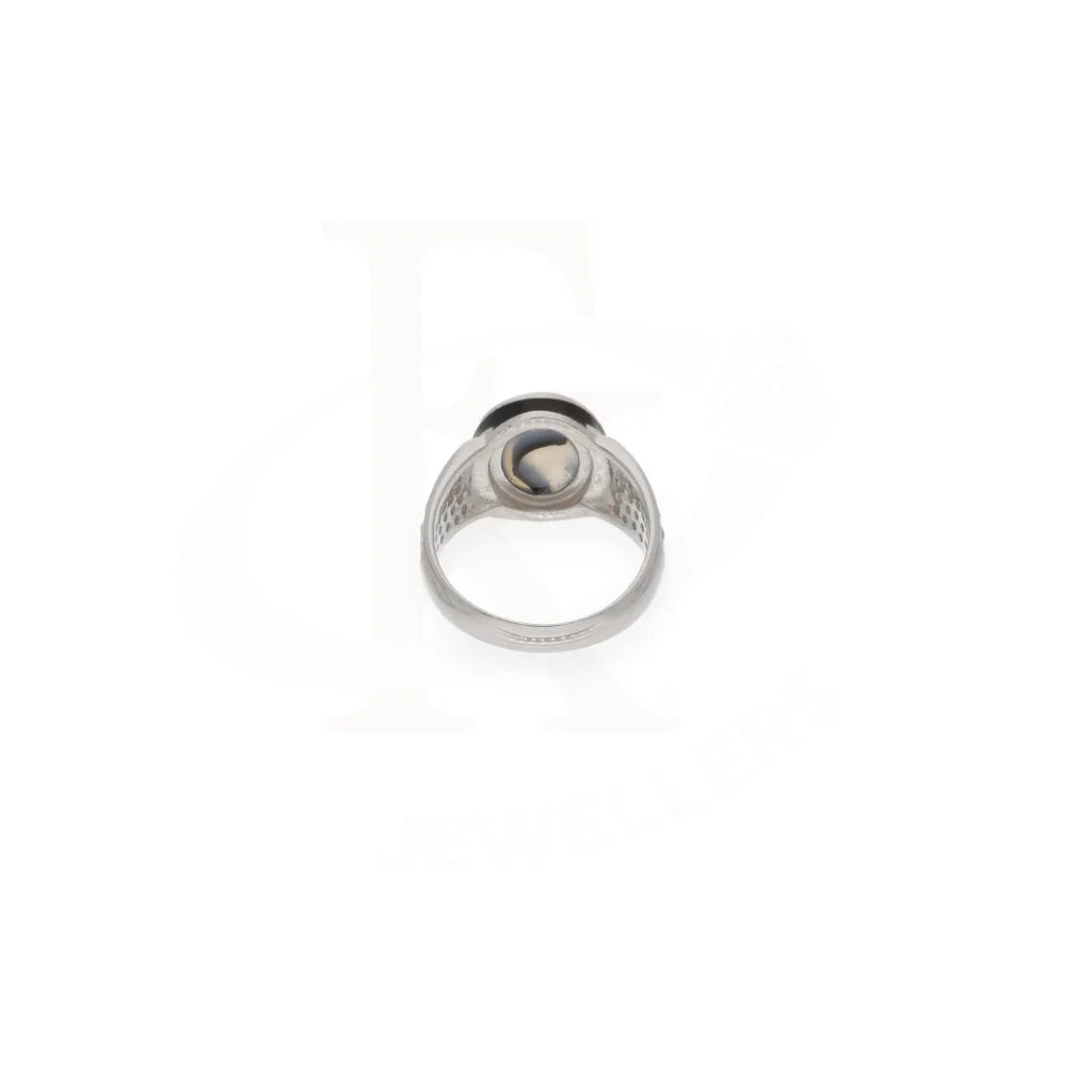 Sterling Silver 925 Mens Solitaire Ring - Fkjrnsl8254 Rings