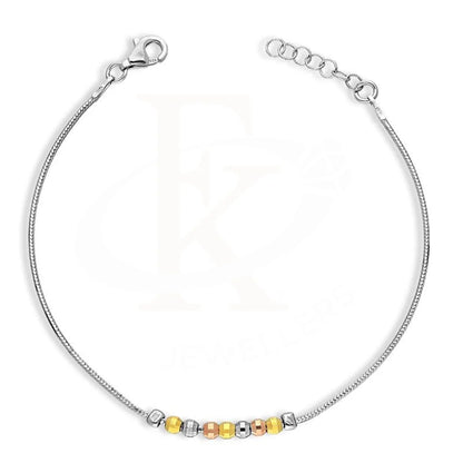 Italian Silver 925 Beads Pendant Set (Necklace Earrings And Bracelet) - Fkjnklstsl2342 Sets