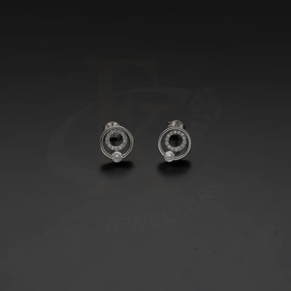 Sterling Silver 925 Brave Stud Earrings - Fkjernsl7978