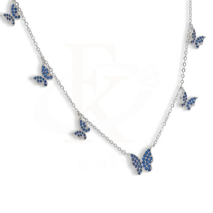 Sterling Silver 925 Butterflies Necklace - Fkjnklsl2977 Necklaces