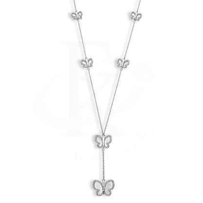 Italian Silver 925 Butterfly Necklace - Fkjnklsl2666 Necklaces