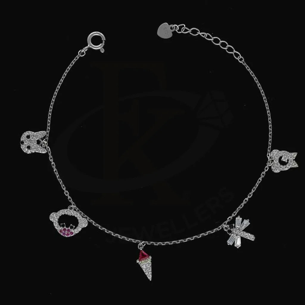 Sterling Silver 925 Charm Bracelet - Fkjbrlsl2801 Bracelets