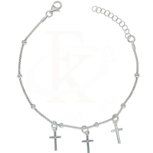 Italian Silver 925 Cross Bracelet - Fkjbrl2090 Bracelets