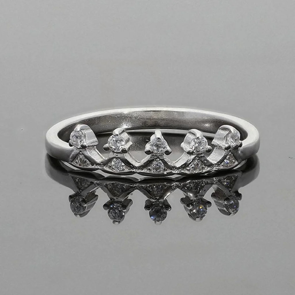 Italian Silver 925 Crown Shaped Ring - Fkjrnsl2278 Rings