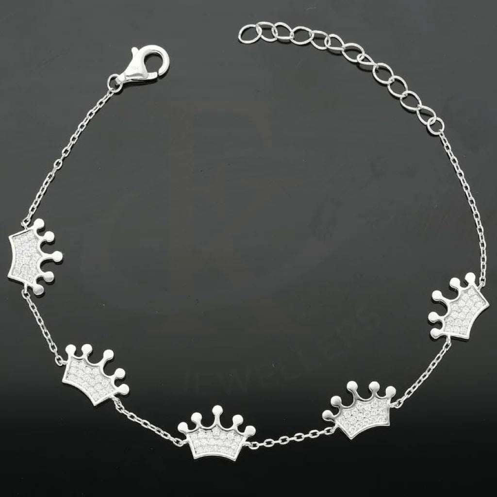 Italian Silver 925 Crowns Bracelet - Fkjbrlsl2320 Bracelets