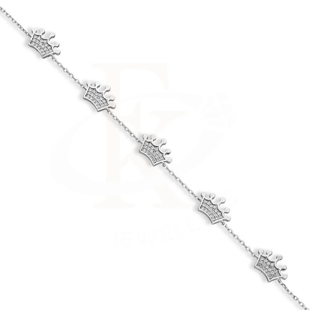 Italian Silver 925 Crowns Bracelet - Fkjbrlsl2605 Bracelets