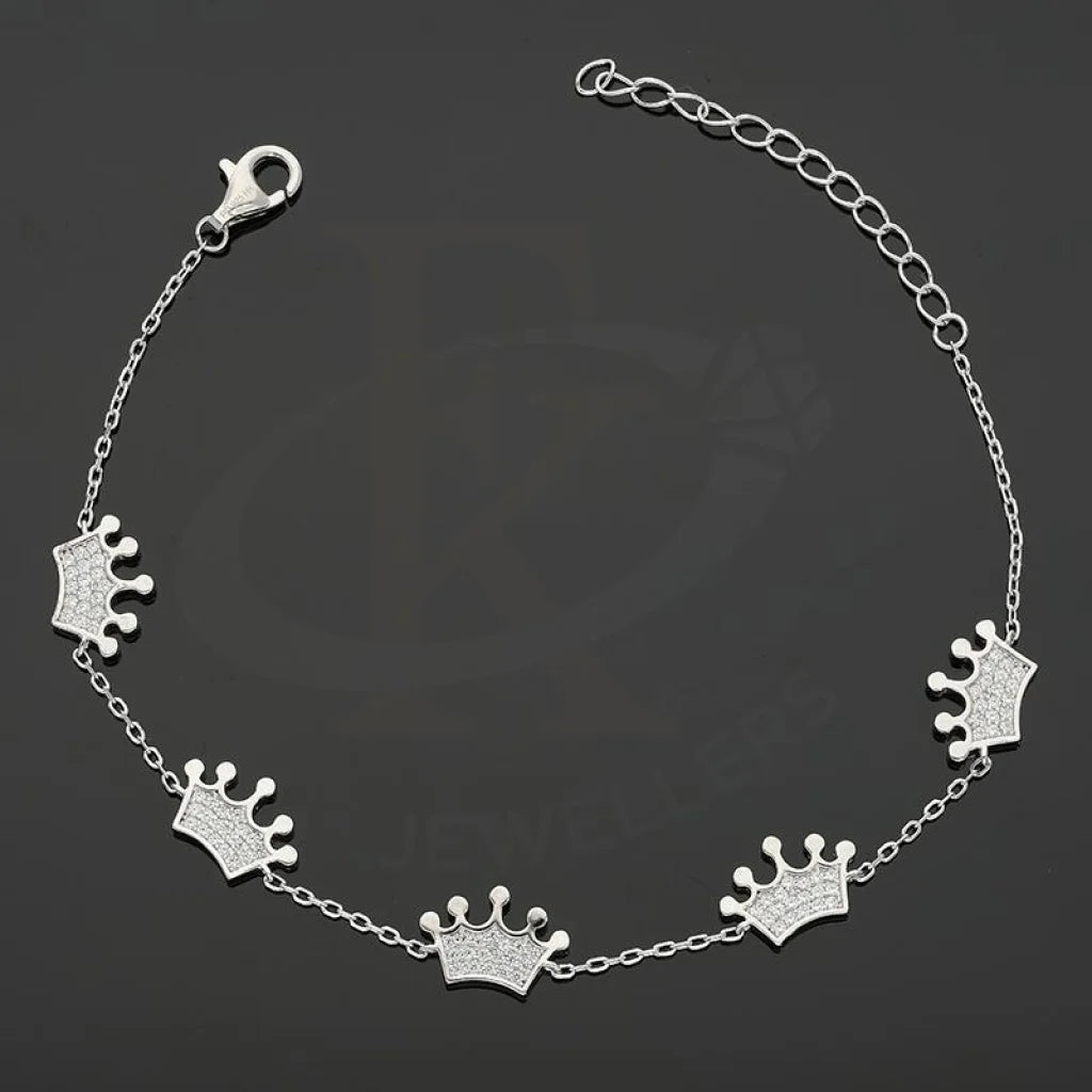 Italian Silver 925 Crowns Bracelet - Fkjbrlsl2605 Bracelets