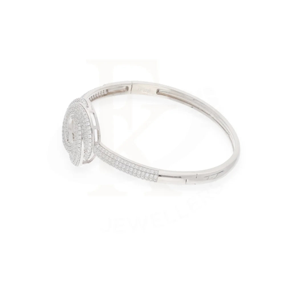 Sterling Silver 925 Cubic Zircon Bangle - Fkjbngsl7921 Bangles