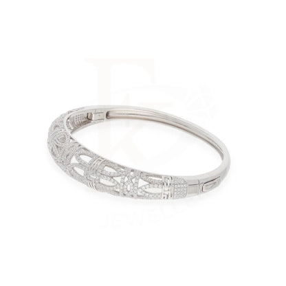 Sterling Silver 925 Cubic Zircon Bangle - Fkjbngsl7929 Bangles