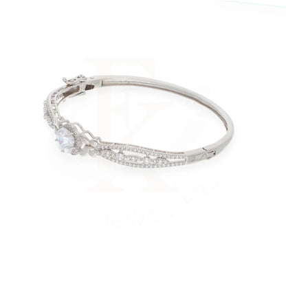 Sterling Silver 925 Cubic Zirconia Bangle - Fkjbngsl7927 Bangles