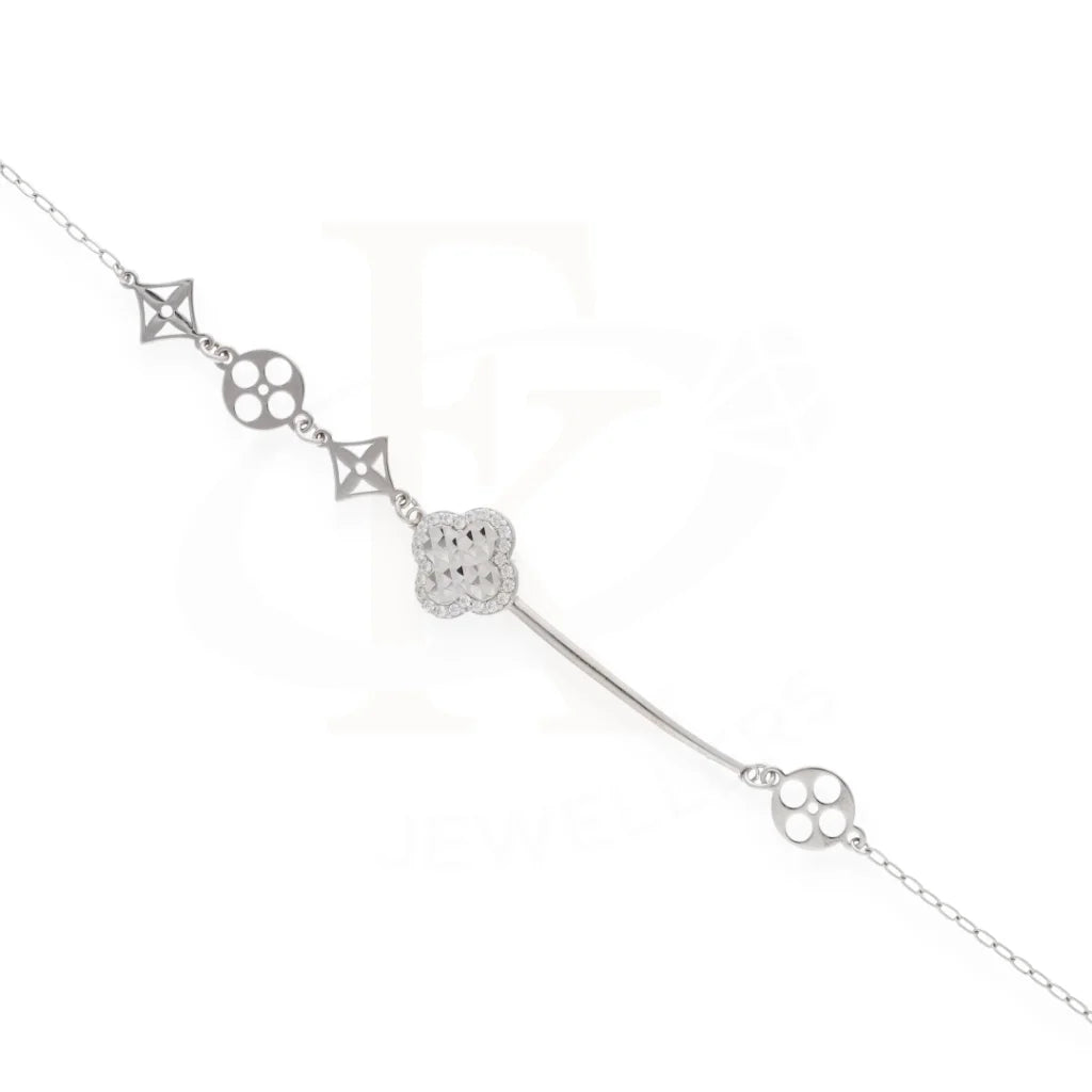 Sterling Silver 925 Cubic Zirconia Bracelet - Fkjbrlsl8079 Bracelets