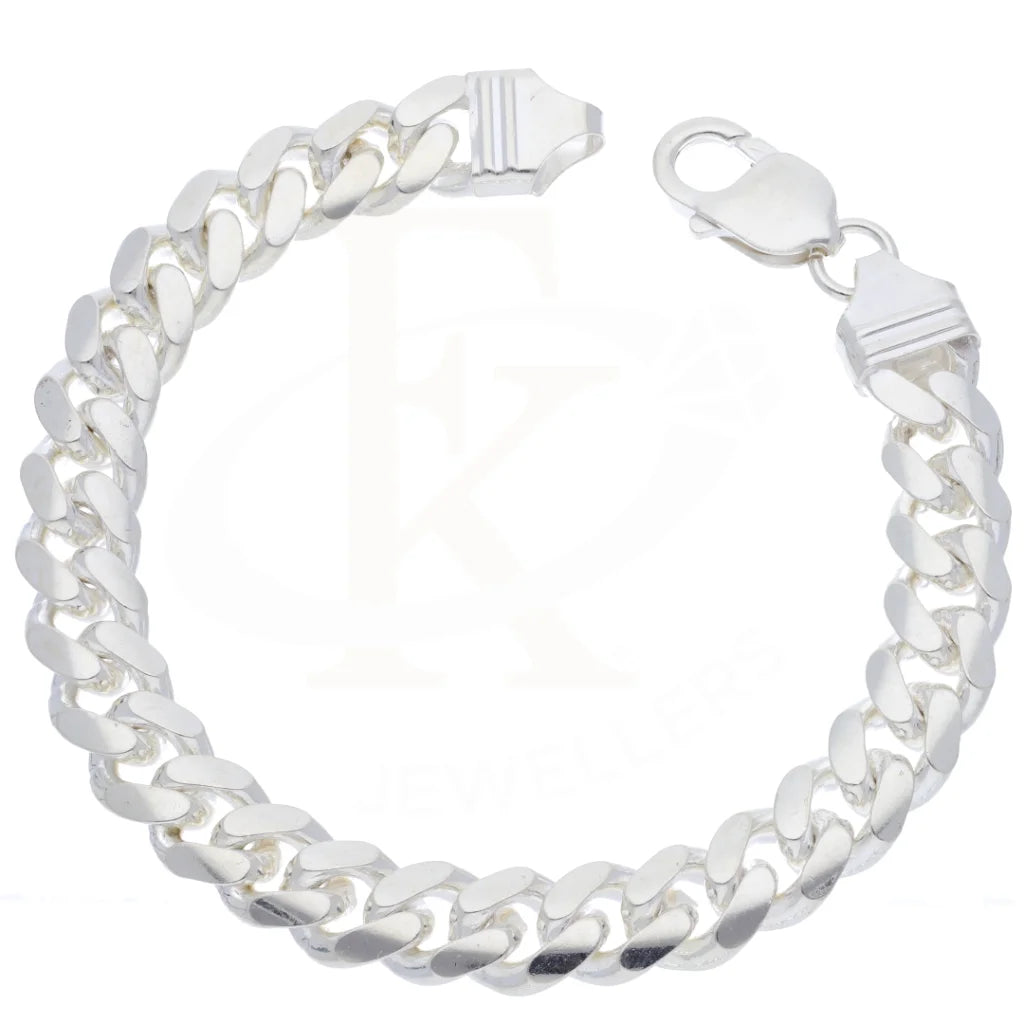 Sterling Silver 925 Curb Link Chains Bracelet - Fkjbrlsl8647 Bracelets