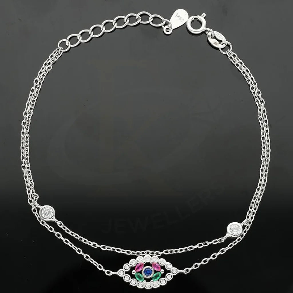 Italian Silver 925 Eye Shaped Bracelet - Fkjbrlsl2327 Bracelets