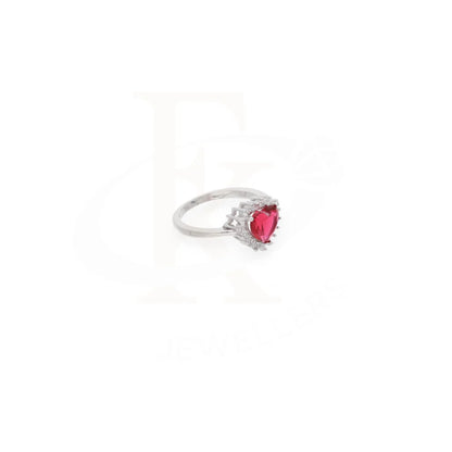 Sterling Silver 925 Faceted Red Topaz Mens Solitaire Ring - Fkjrnsl8270 Rings