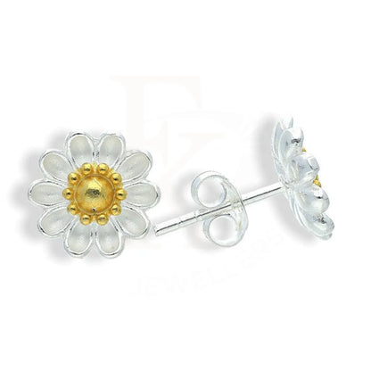 Italian Silver 925 Flower Earrings - Fkjernsl2182