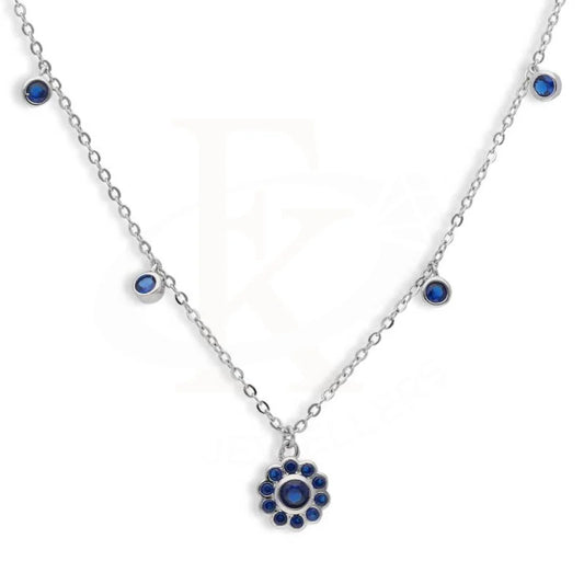 Sterling Silver 925 Flower Shaped Necklace - Fkjnklsl2955 Necklaces