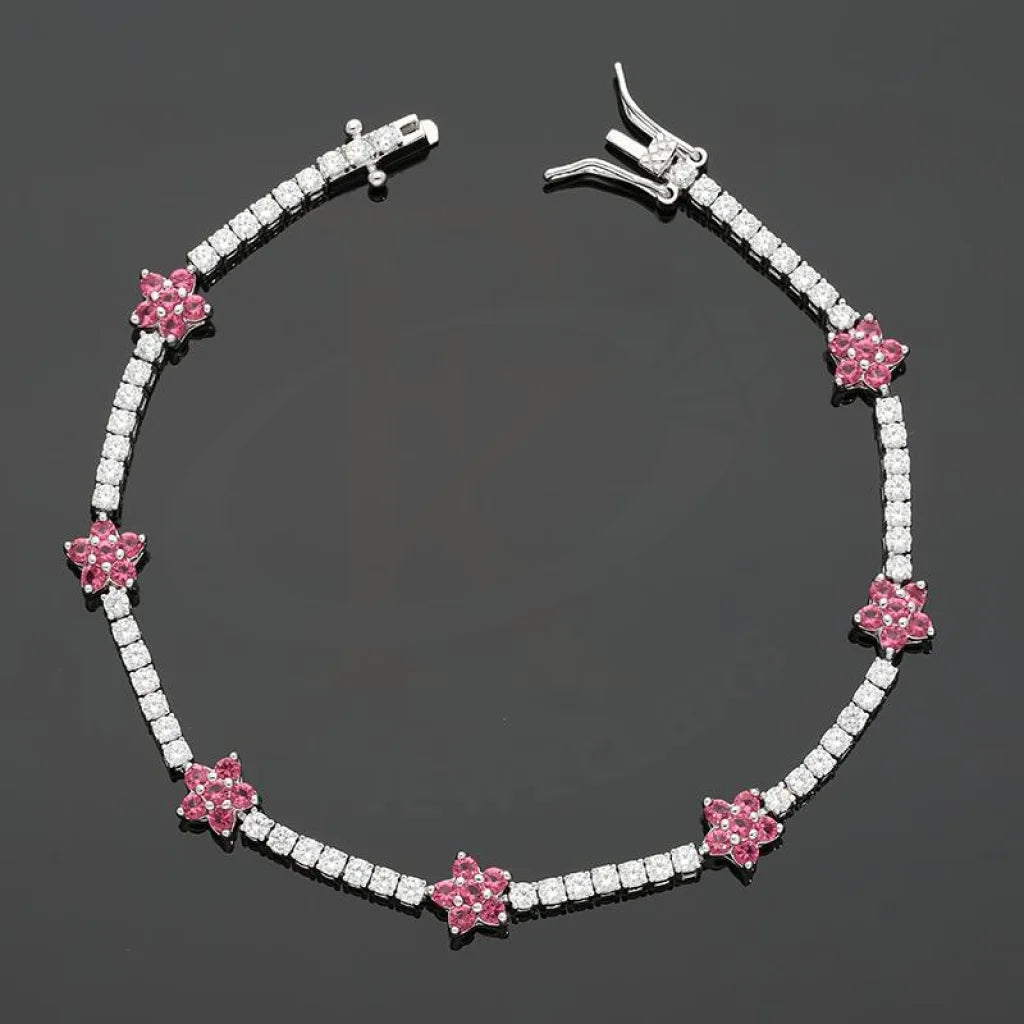 Italian Silver 925 Flowers Bracelet - Fkjbrlsl2551 Bracelets