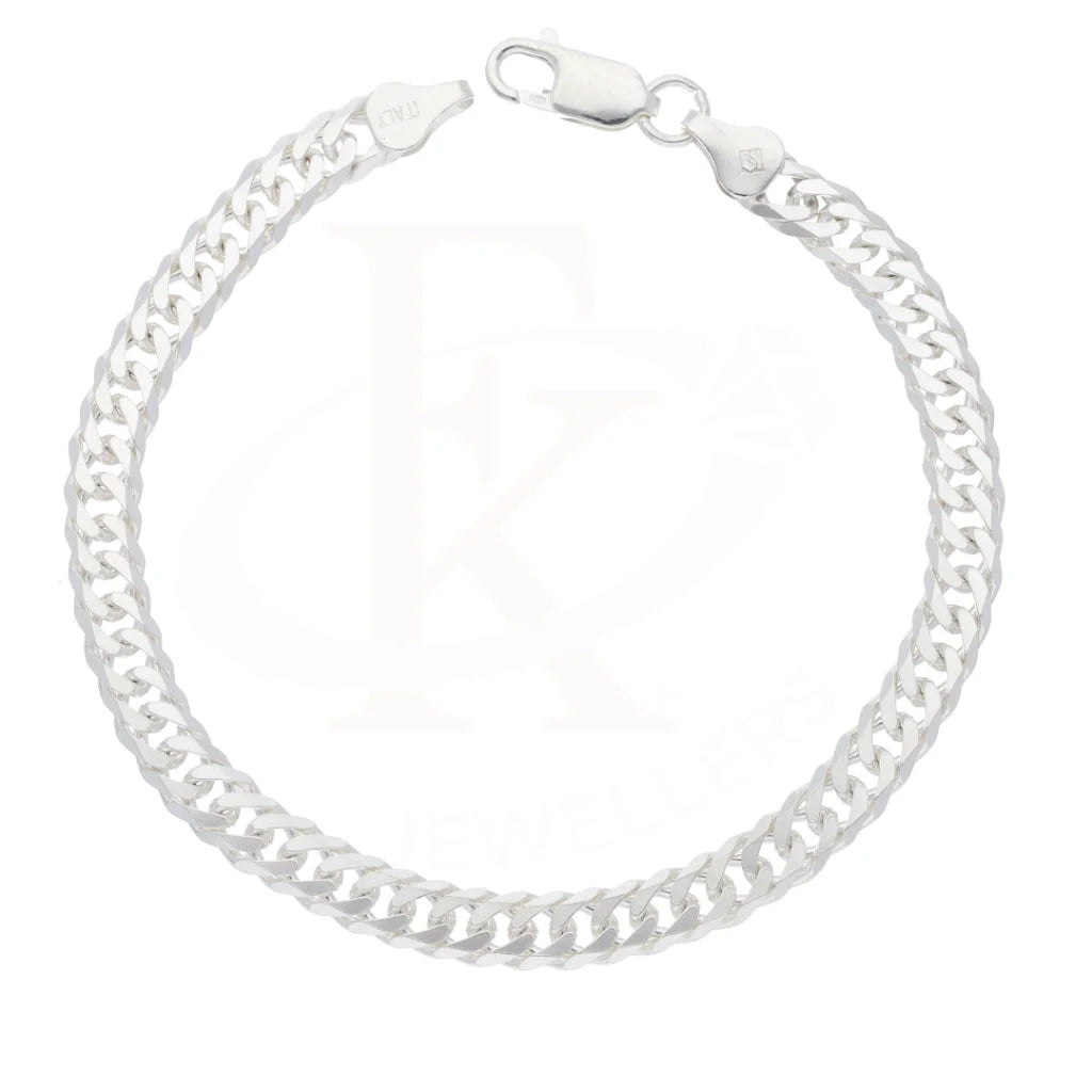 Sterling Silver 925 Gauge Curb Bracelet - Fkjbrlsl8649 Bracelets