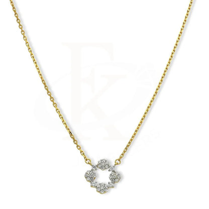 Italian Silver 925 Gold Plated Necklace - Fkjnklsl2596 Necklaces