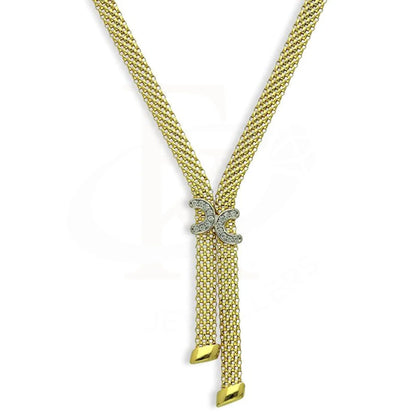 Italian Silver 925 Gold Plated Pendant Set (Necklace Earrings And Bracelet) - Fkjnklstsl2255 Sets