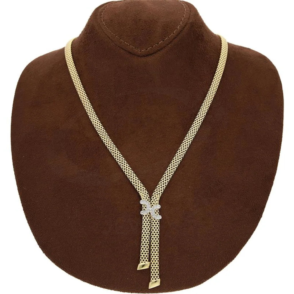 Italian Silver 925 Gold Plated Pendant Set (Necklace Earrings And Bracelet) - Fkjnklstsl2255 Sets