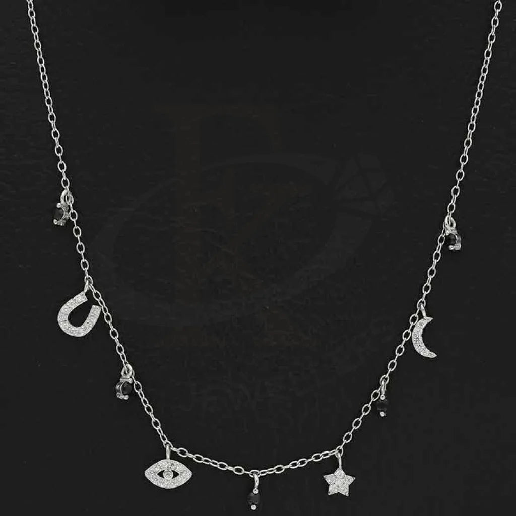 Italian Silver 925 Hanging Charm Necklace - Fkjnklsl2643 Necklaces