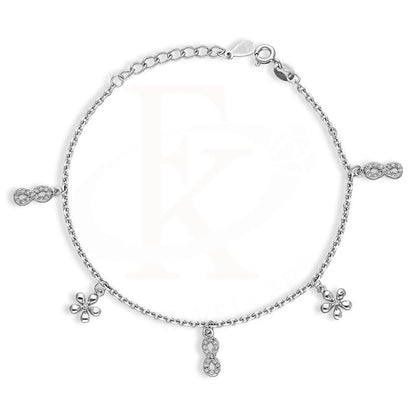 Italian Silver 925 Hanging Charms Bracelet - Fkjbrlsl2606 Bracelets