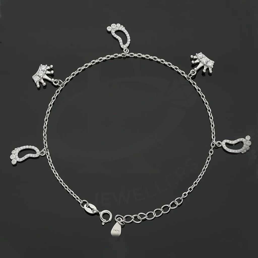 Italian Silver 925 Hanging Charms Bracelet - Fkjbrlsl2634 Bracelets