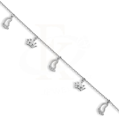 Italian Silver 925 Hanging Charms Bracelet - Fkjbrlsl2634 Bracelets