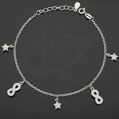 Italian Silver 925 Hanging Star And Infinity Bracelet - Fkjbrlsl2616 Bracelets