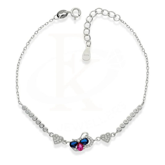 Italian Silver 925 Heart Bracelet - Fkjbrlsl2347 Bracelets