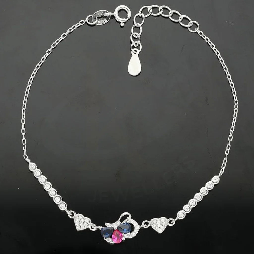 Italian Silver 925 Heart Bracelet - Fkjbrlsl2347 Bracelets