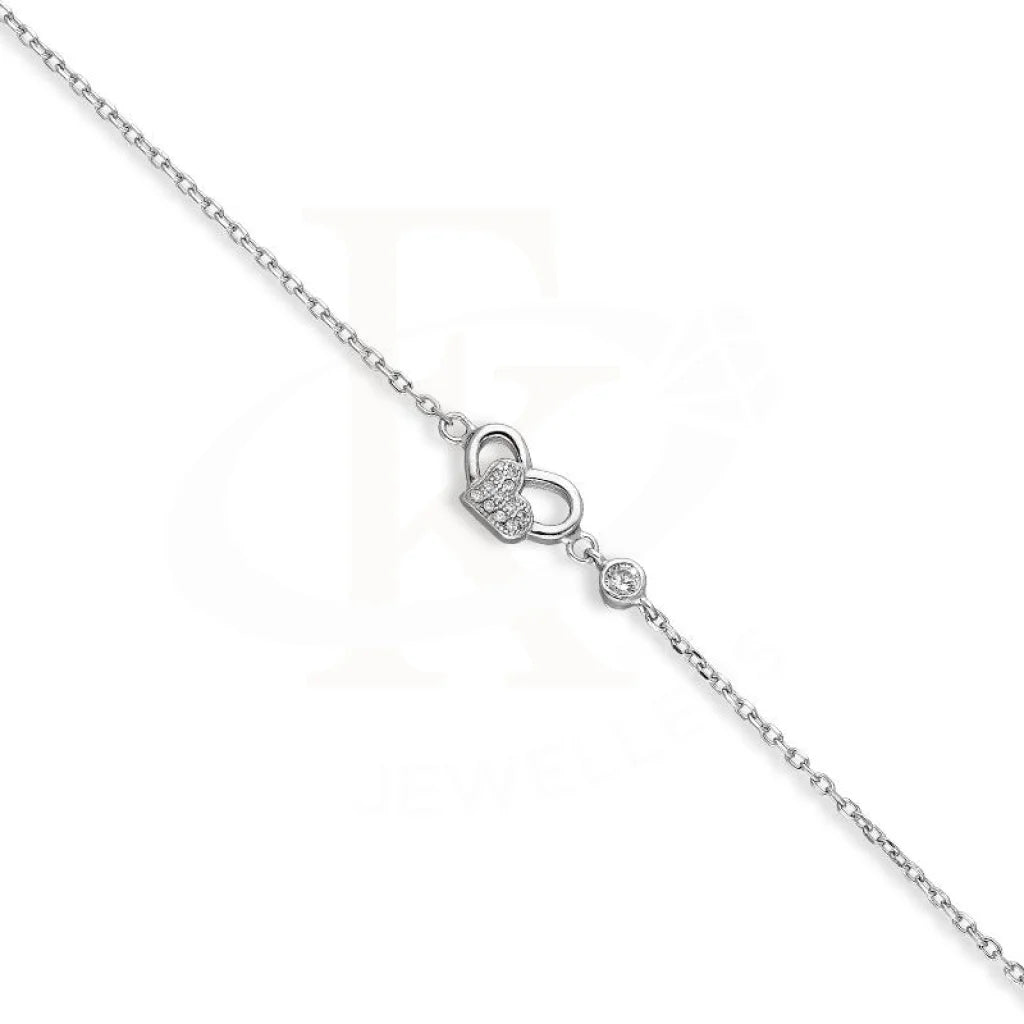 Italian Silver 925 Heart Bracelet - Fkjbrlsl2613 Bracelets