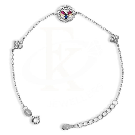 Italian Silver 925 Heart Bracelet - Fkjbrlsl2629 Bracelets