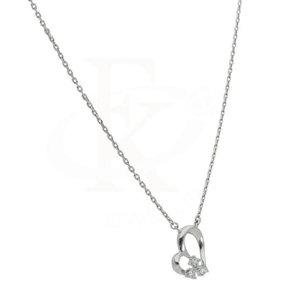 Italian Silver 925 Heart Necklace - Fkjnkl1909 Necklaces