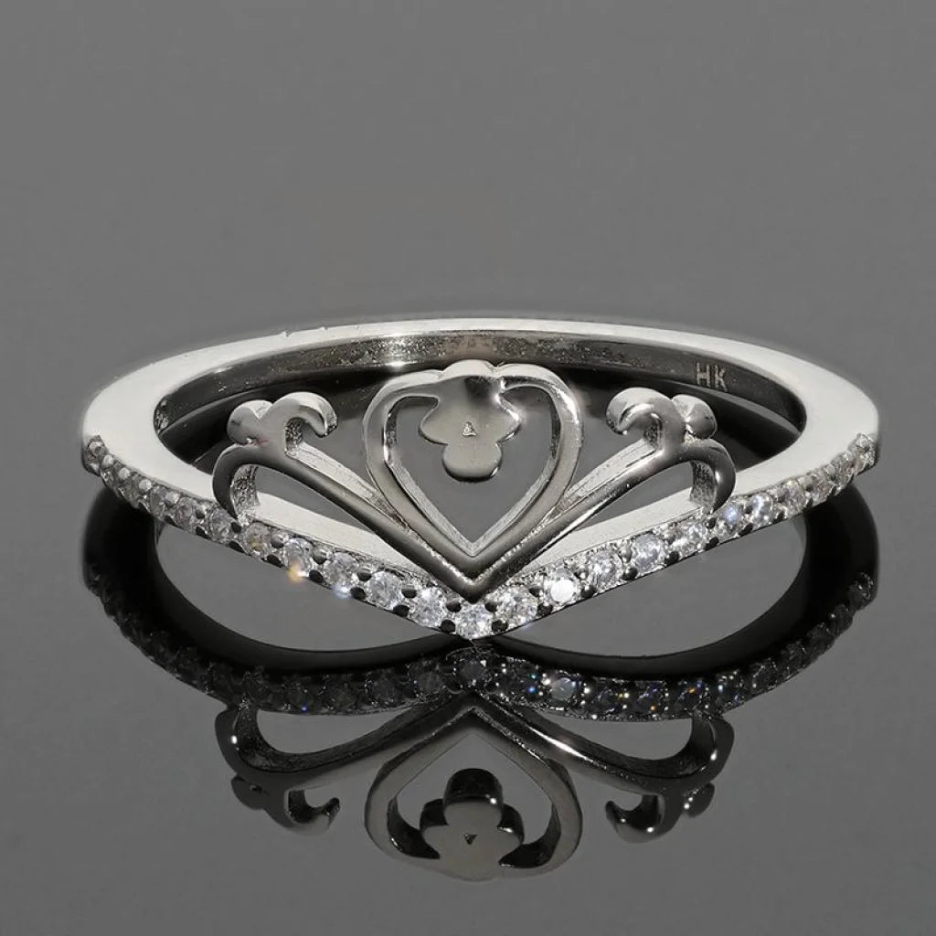 Italian Silver 925 Heart Ring - Fkjrnsl2948 Rings