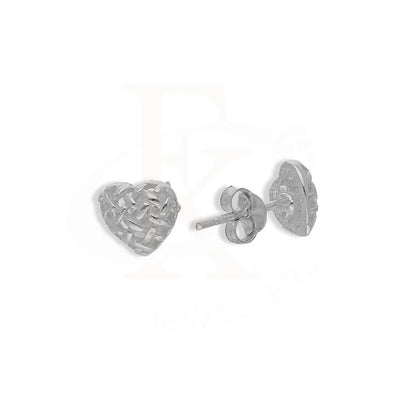 Italian Silver 925 Heart Shaped Earrings - Fkjernsl2268